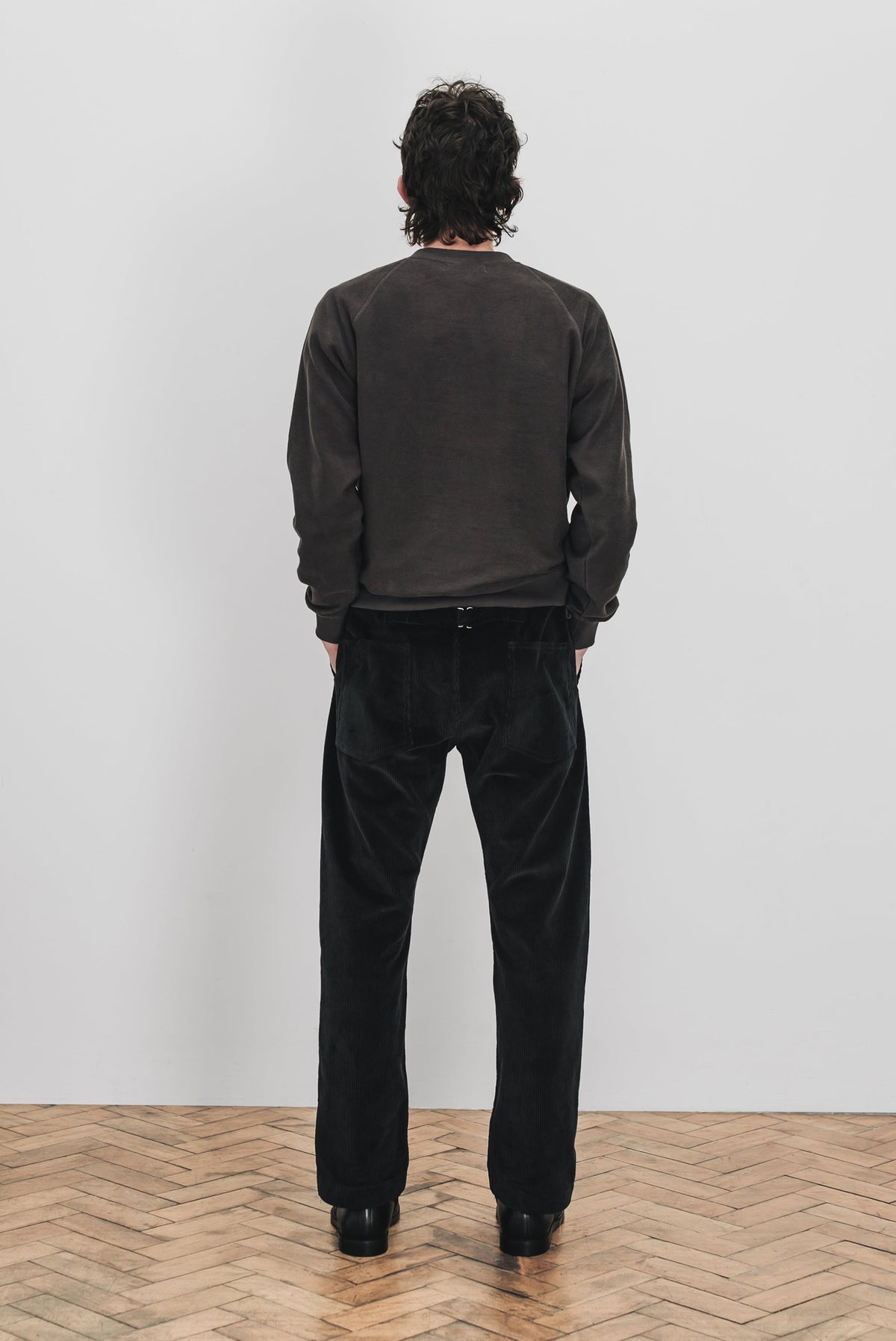 REVERSED TERRY SWEATSHIRT - Grape