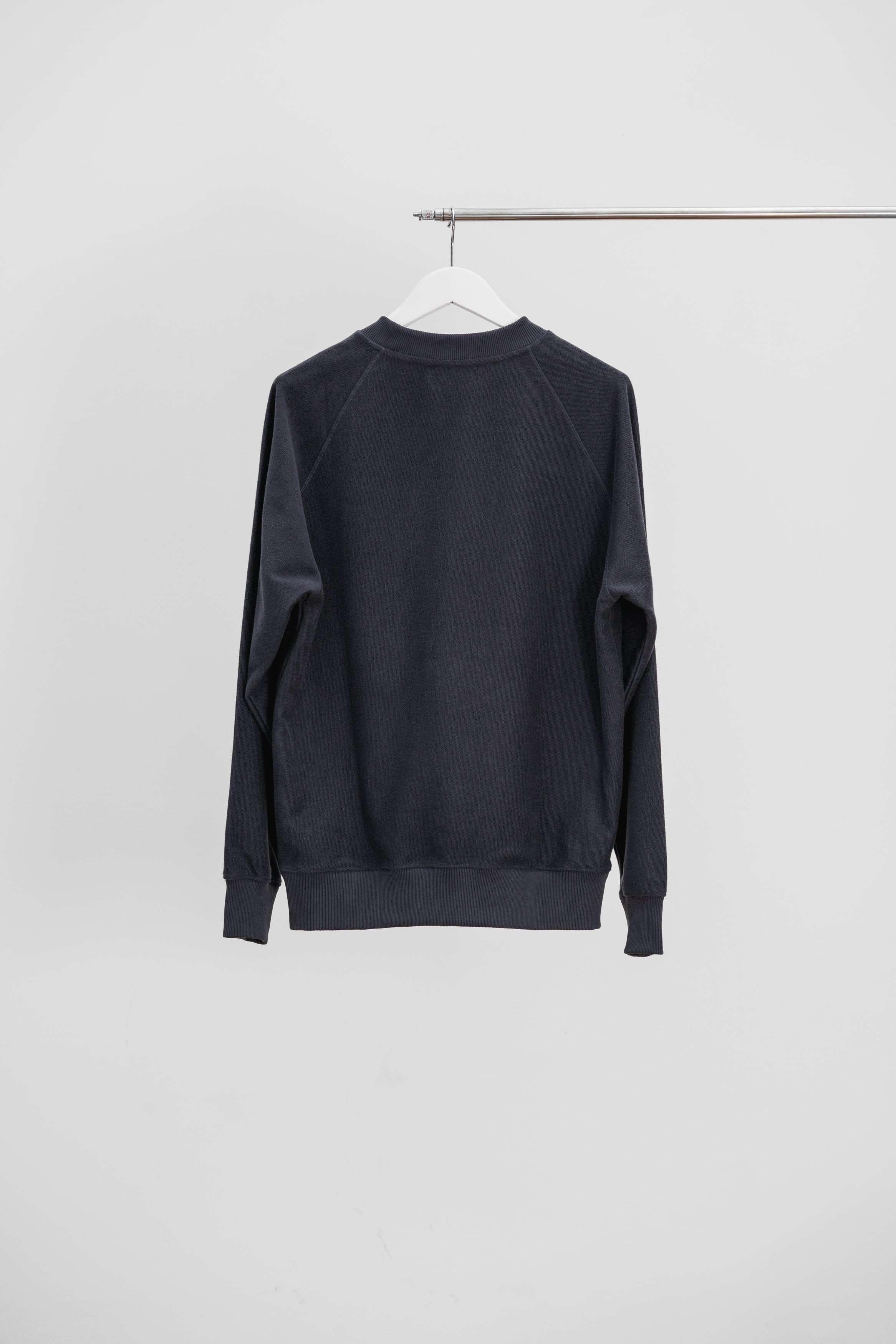 REVERSED TERRY SWEATSHIRT - Faded Ink