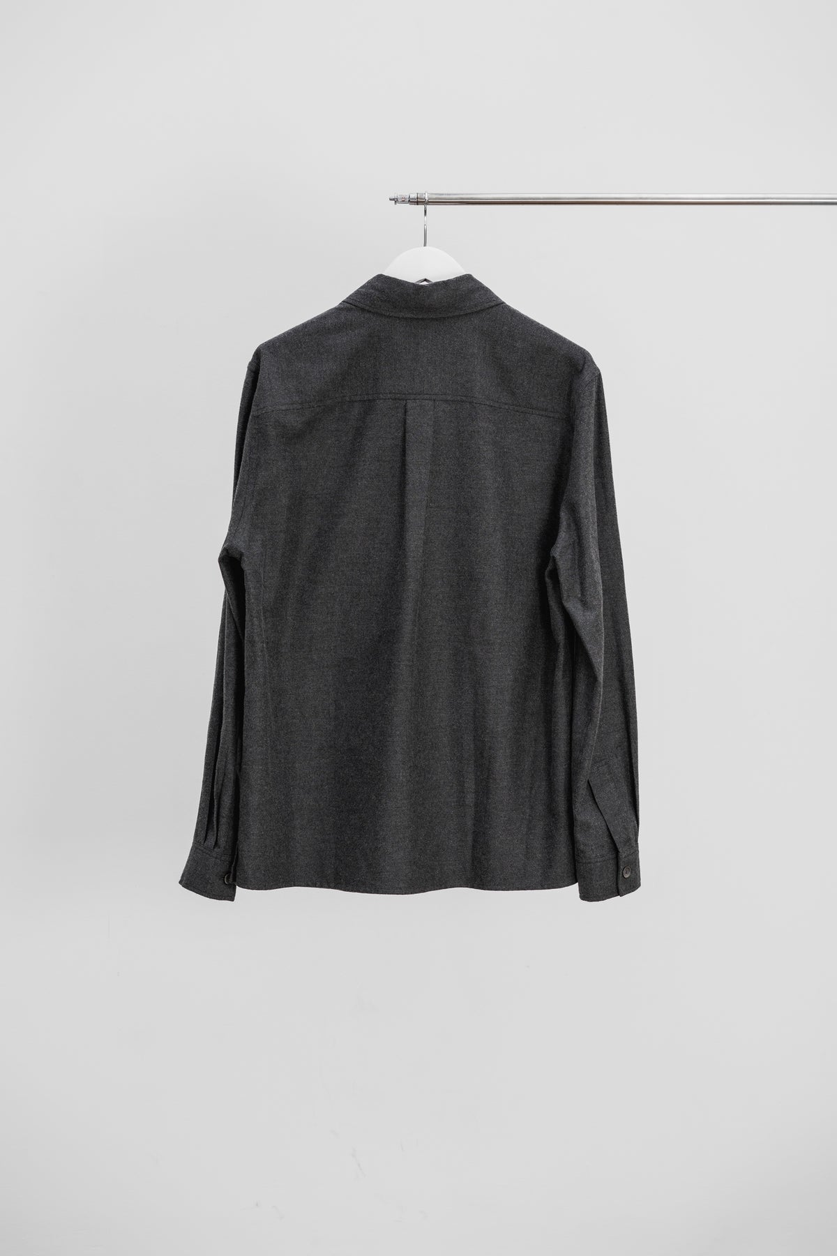 DOUBLE POCKET SHIRT - Grey