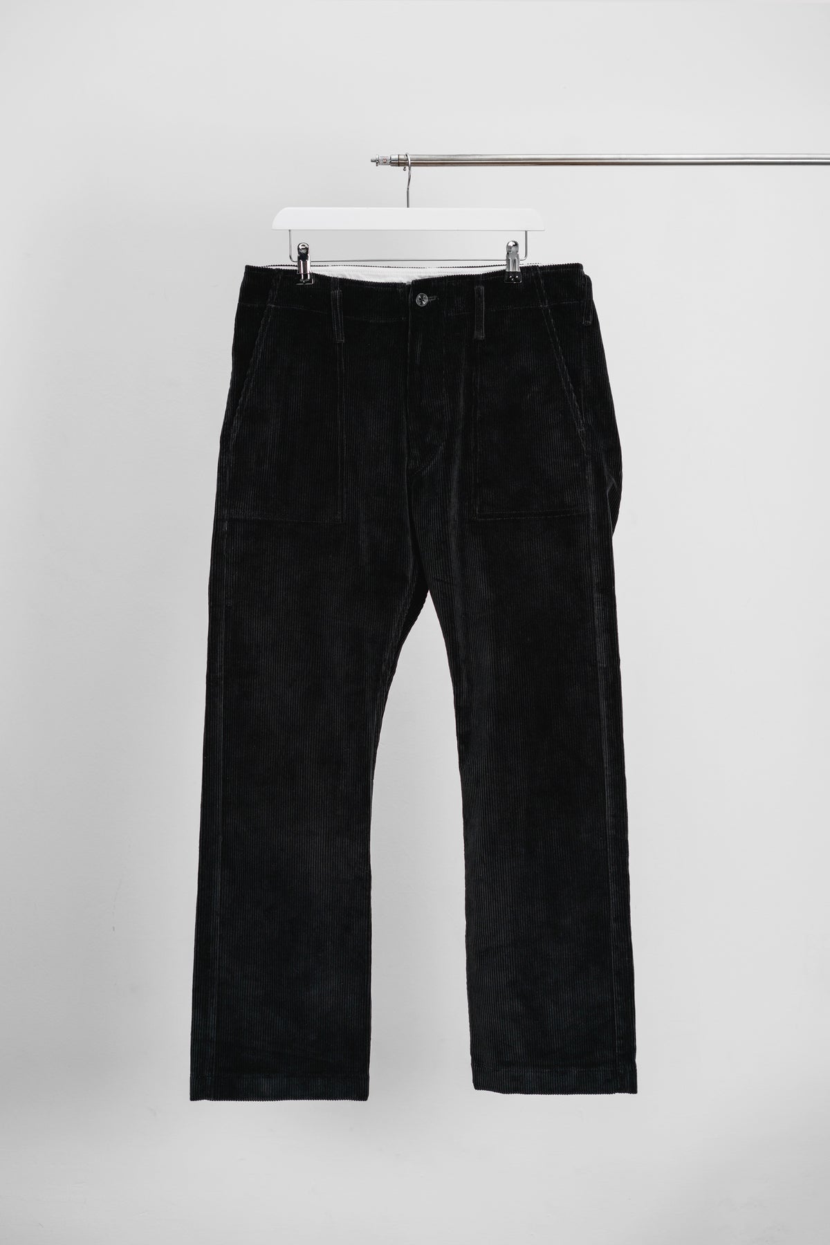 REFINED WORK TROUSERS - Corduroy (Black)