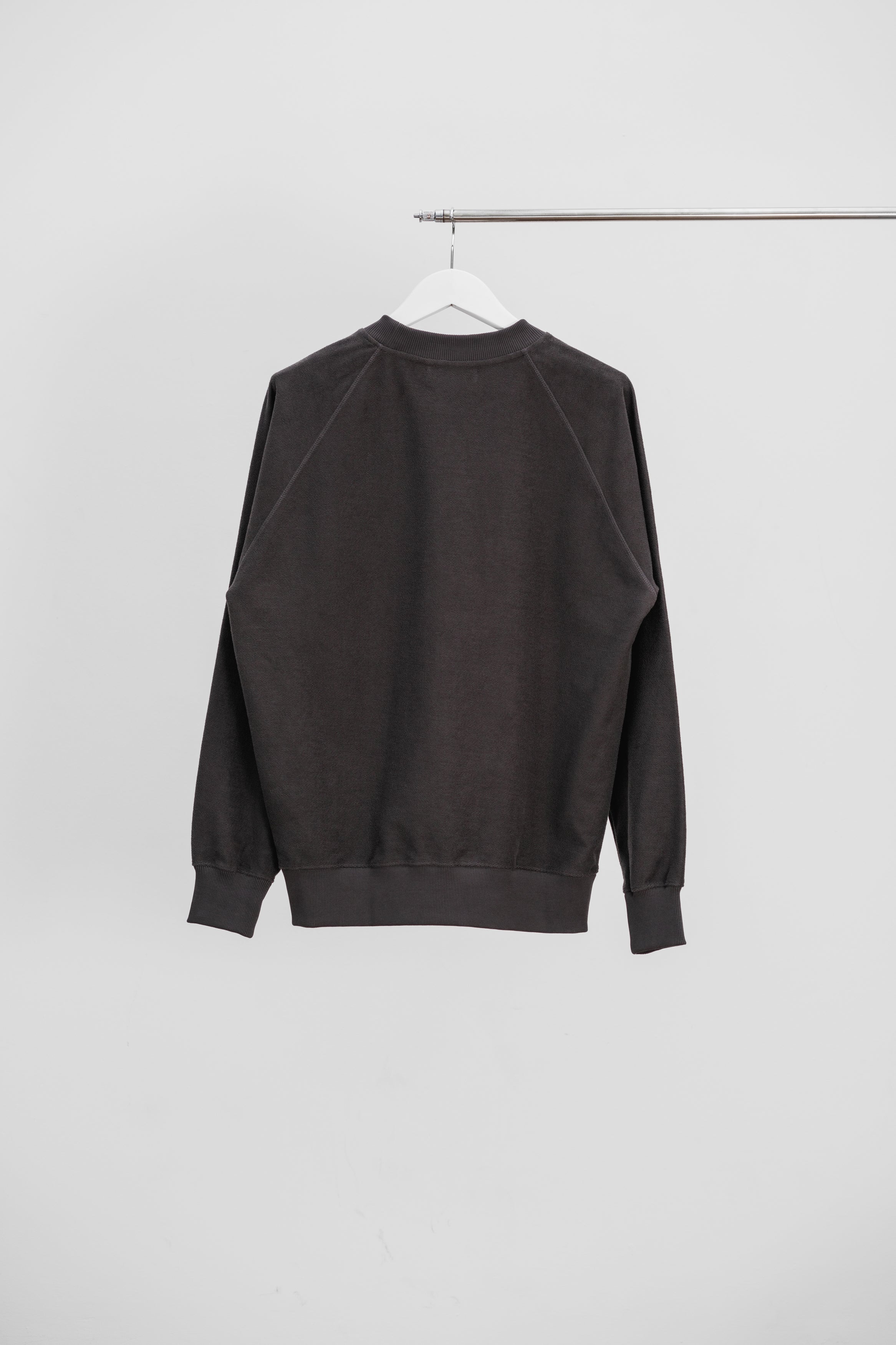 REVERSED TERRY SWEATSHIRT - Grape