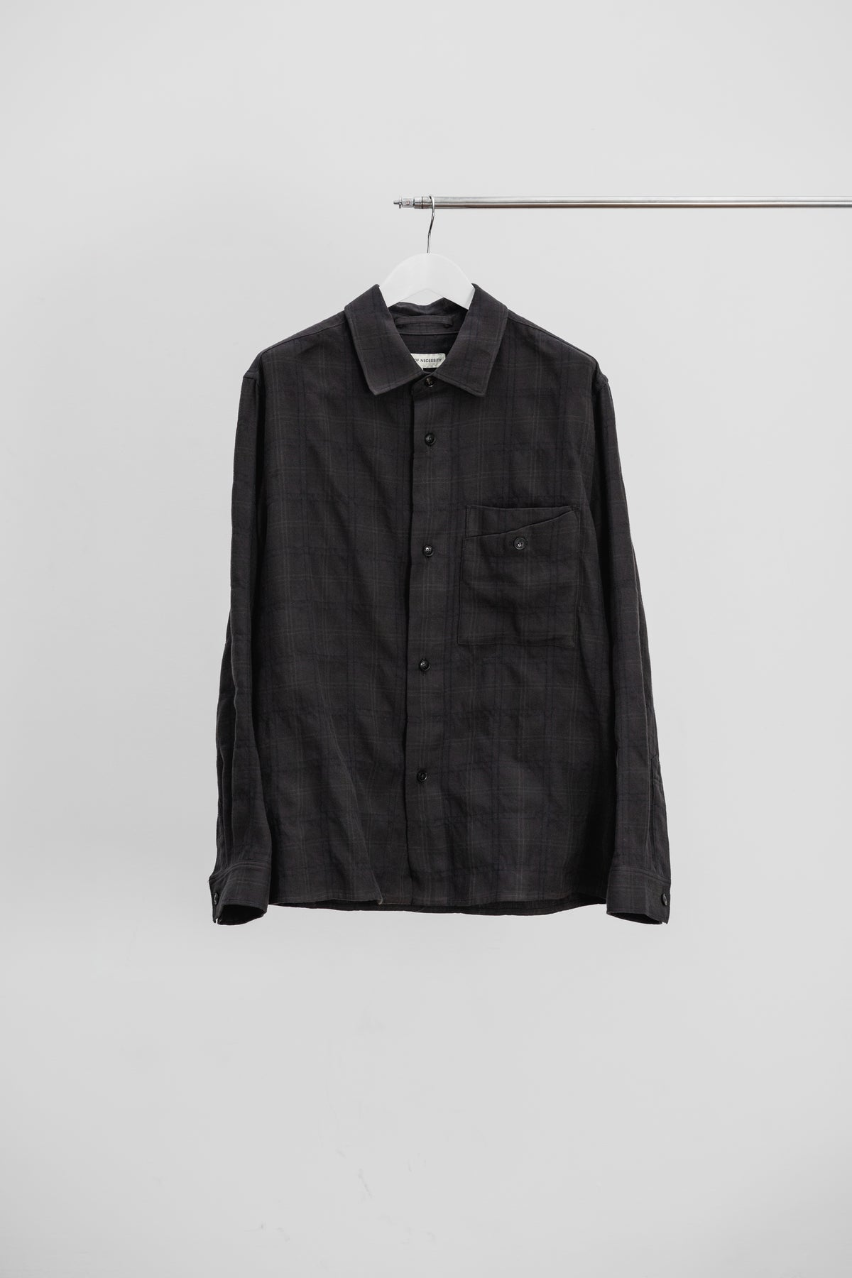 DOUBLE POCKET SHIRT - Black/Olive