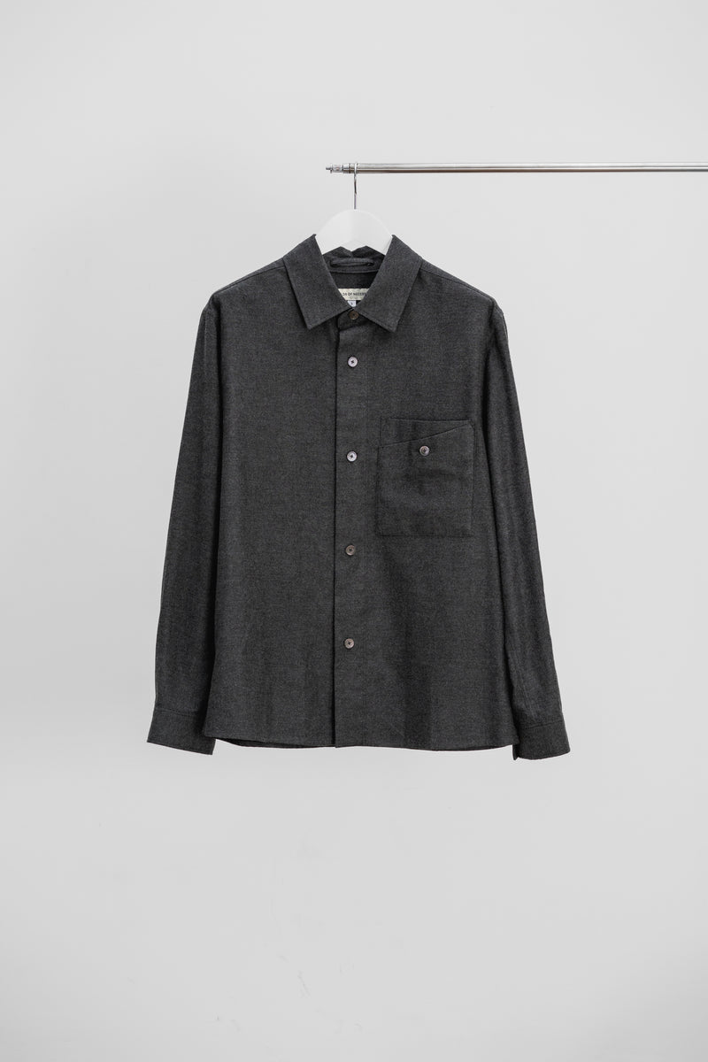 DOUBLE POCKET SHIRT - Grey