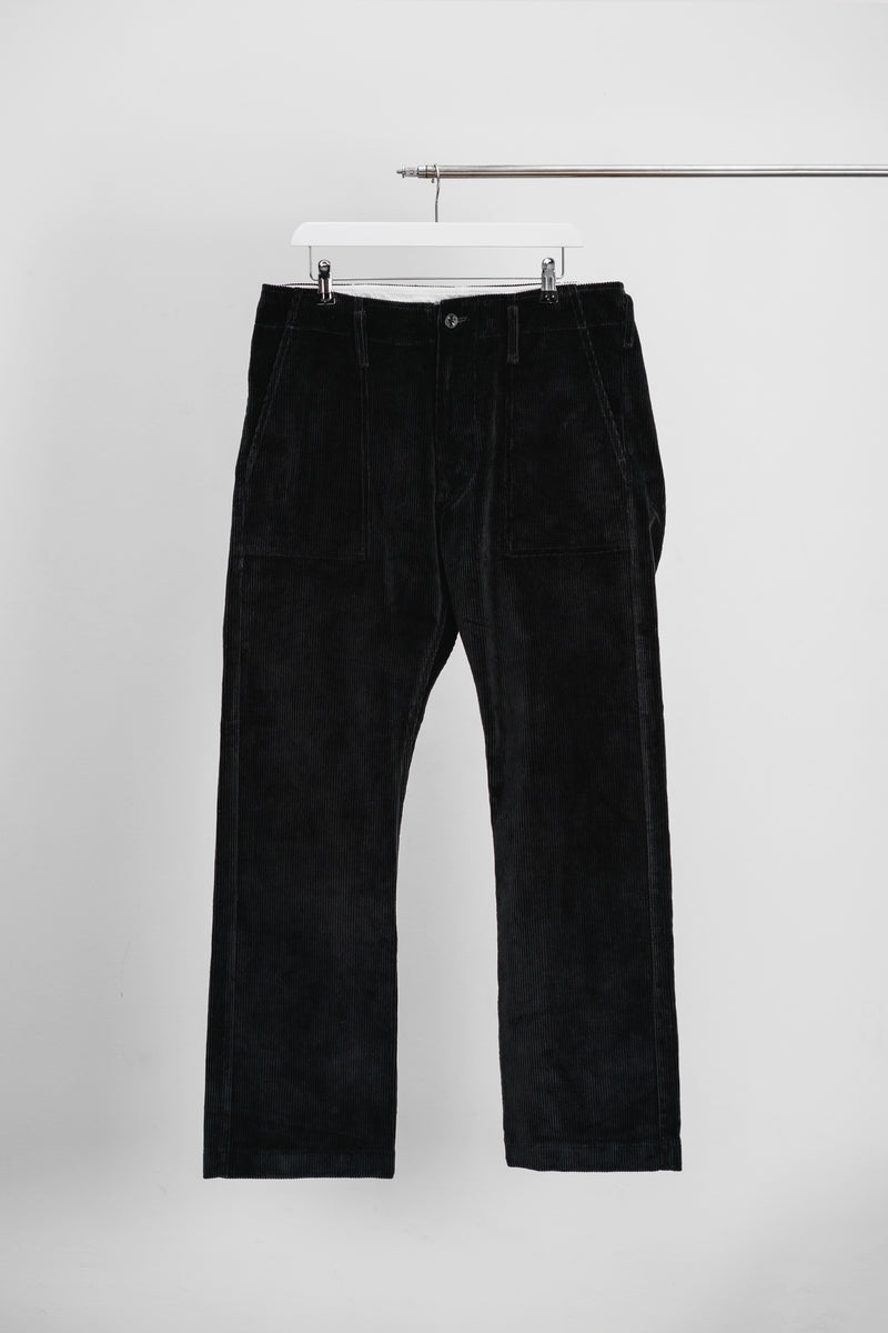 REFINED WORK TROUSERS - Corduroy (Black)